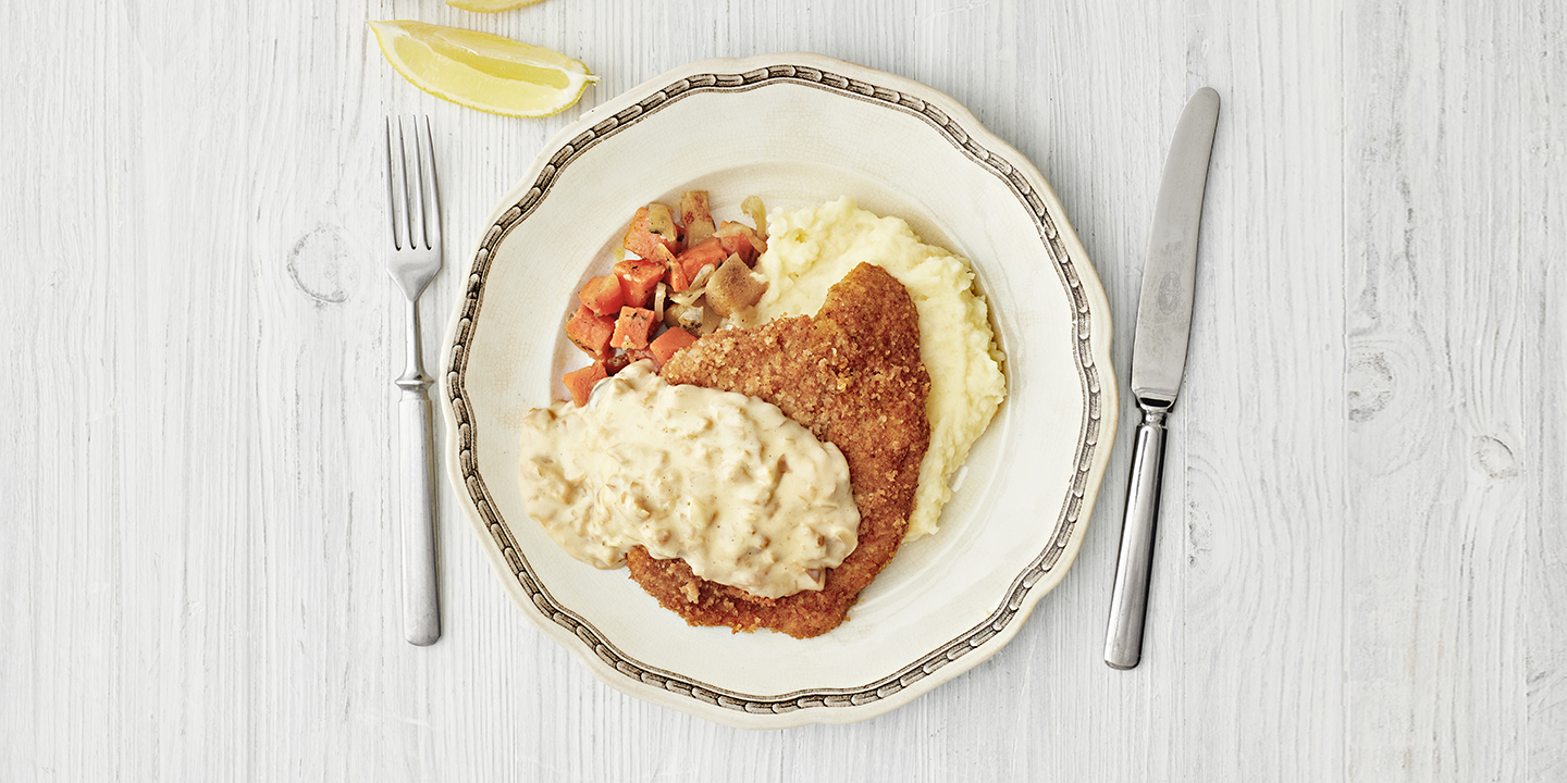 Metsästäjänleike, muusi ja uunijuureksia